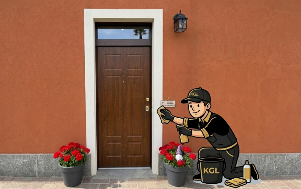 pulizia e manutenzione porte blindate kgl a torino